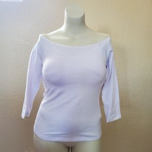 Soft Surroundings Underwire 3/4 Sleeve Top 38D New